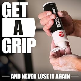 Cramer Liquid Gym Chalk, 200mL (6.76oz), Bottle of Liquid Grip Solution for Improving Grip During Weightlifting, Power Lifting, Gymnastics, Pole Fitness, & Rock Climbing, Less Messy Than Block Chalk