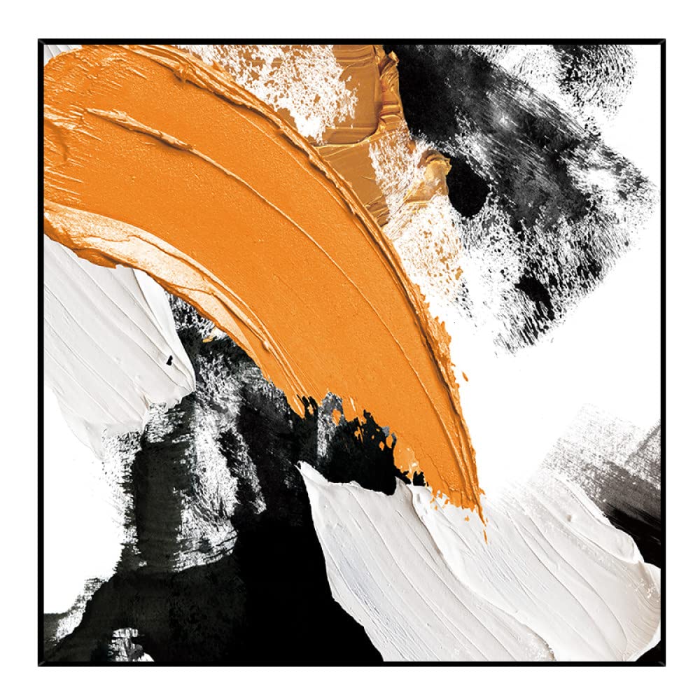 Texture 3D épaisse pour cette peinture sur toile abstraite de ballet