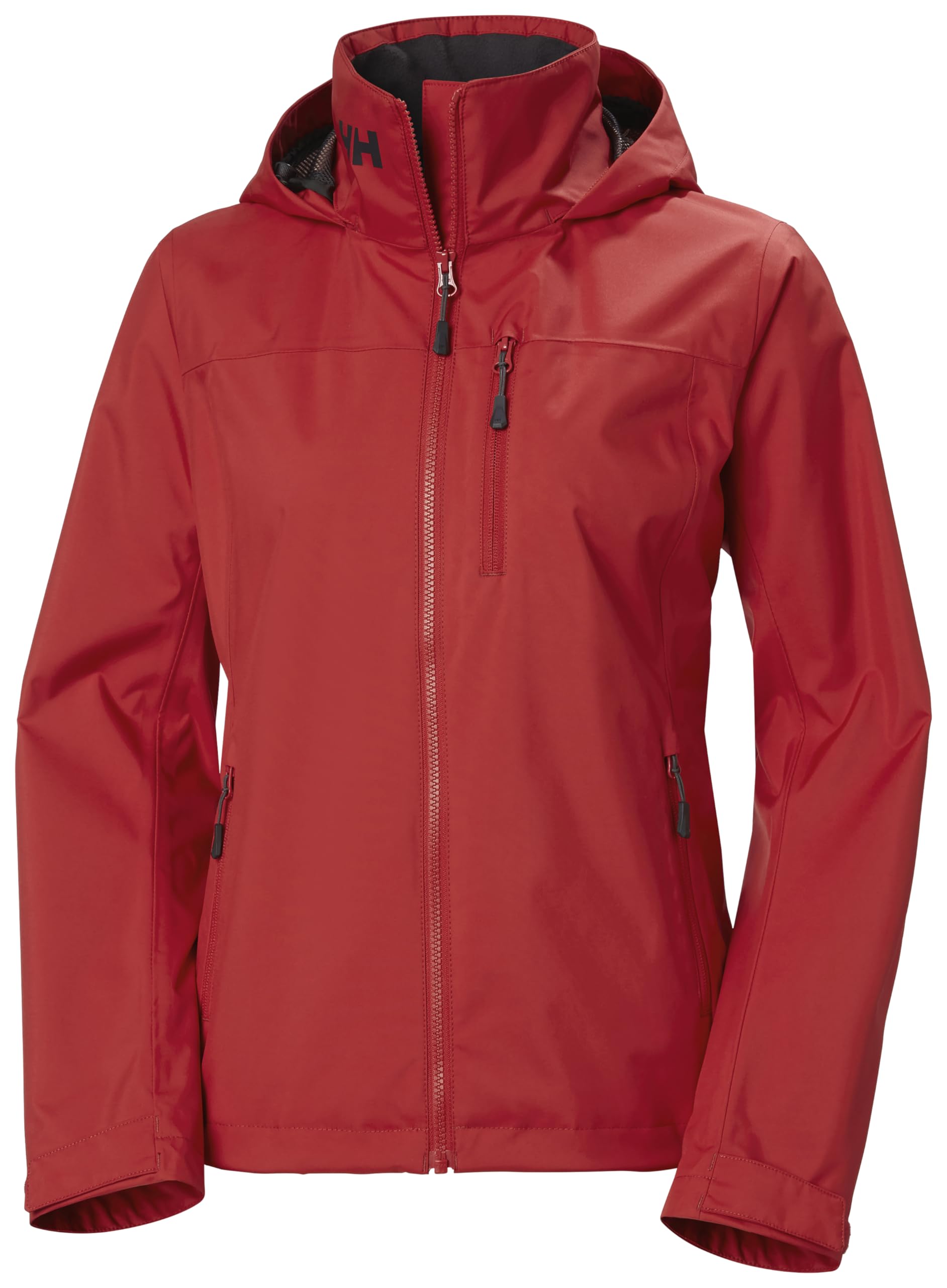 Helly Hansen Women's W Crew Hooded Jacket 2.0, Red, XS