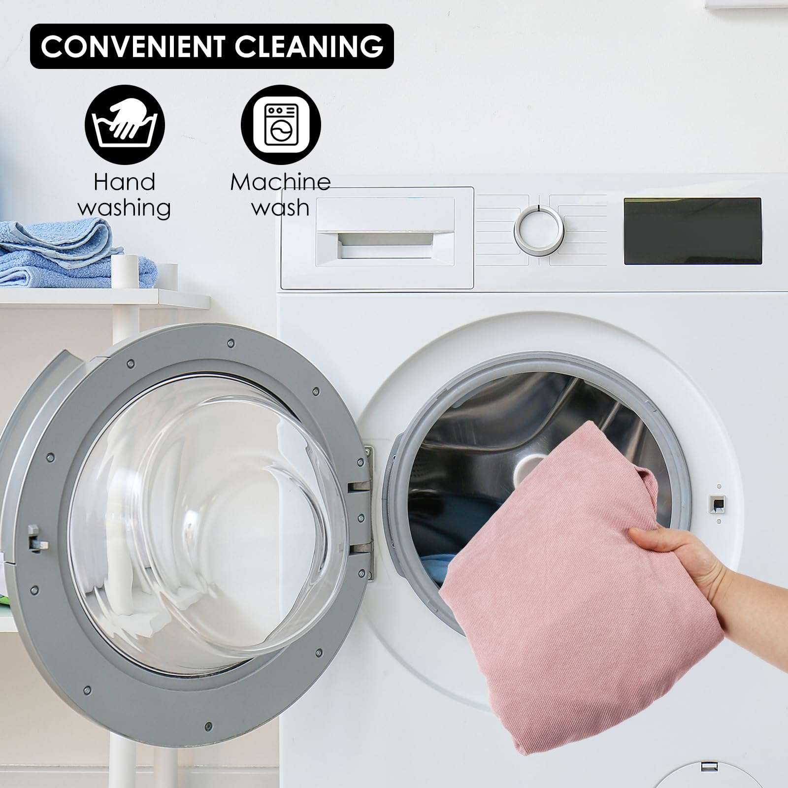 Bean Bag Chair Cover No Filler, 16 x 18 inches Comfortable Beanbag Chairs Cover with Handle,Soft Corduroy Bean Bag Cover, Plush Toys Organizer Holder,Stuffed Animal Bean Bag for Kids Adults Plush Toys