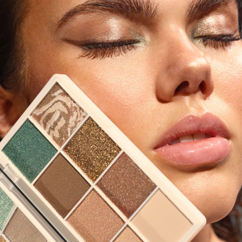 ARTDECO Paleta eyelights – 8 cieni do pudru o intensywnym kryciu – wysoko pigmentowane kolory dla wszechstronnego wyglądu – 1 x 1 szt.