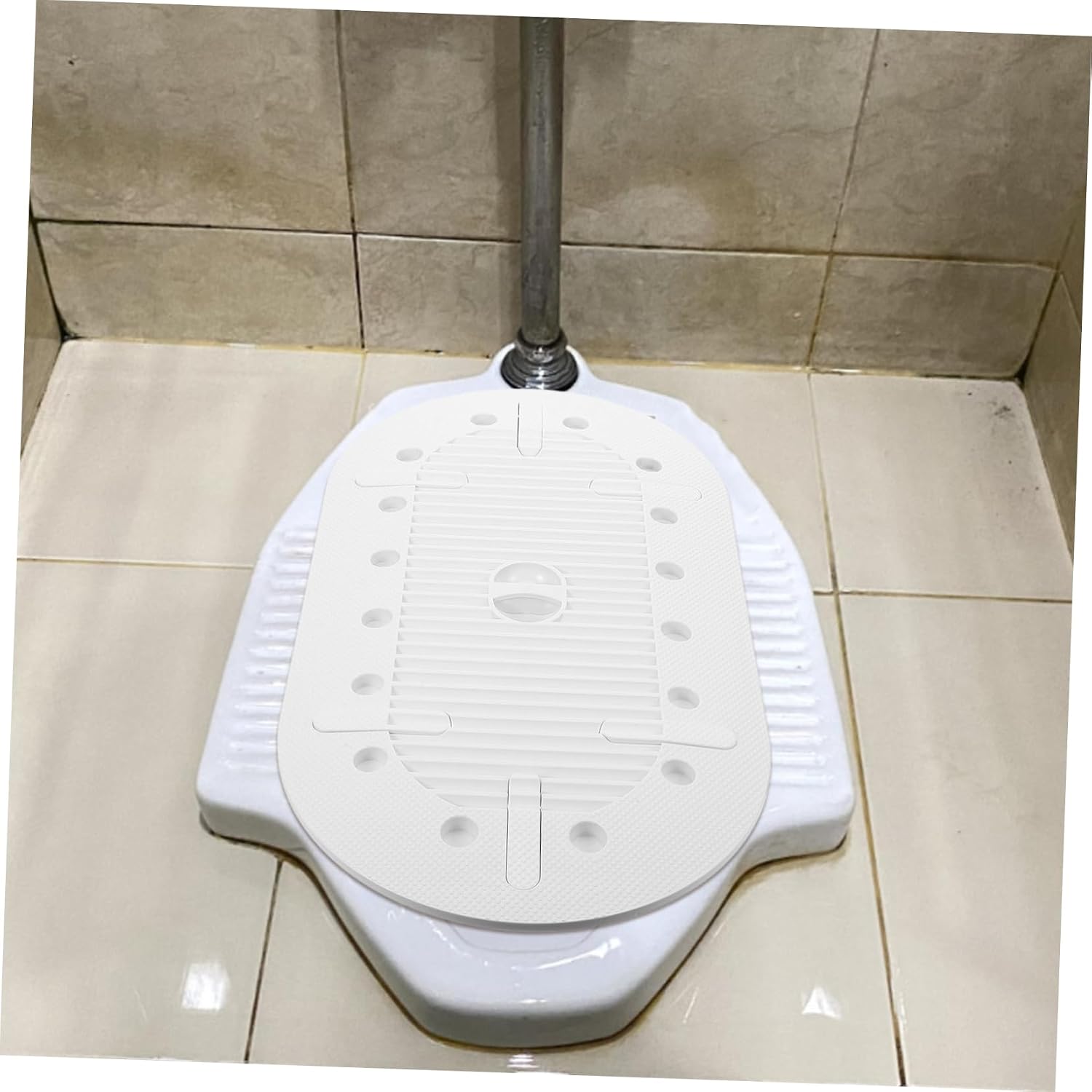 Squatting Toilet Cover Washable Squatting Pit Deodorizer Sealed Toilet Lid