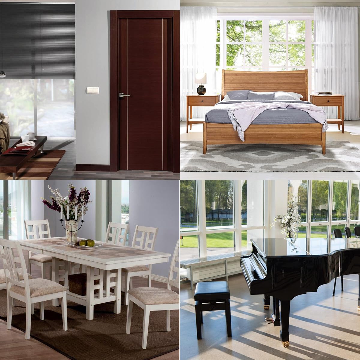 Pennarello Ritocco Legno,Ripara Legno,Parquet Ripara Graffi,Kit Riparazione Parquet,Kit Riparazione Legno,Ripara Graffi Parquet,Kit Riparazione Mobili Legno,Wood Repair Kit,Floor Repair Kit,5 Pezzi