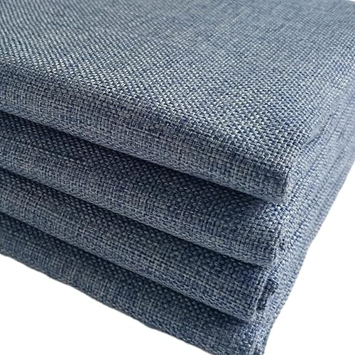 Miniatura 6 de TinaKim Tela de lino grueso sintético para tapicería de sofá y silla (verde claro 13, 1 yarda (57 x 36 pulgadas)