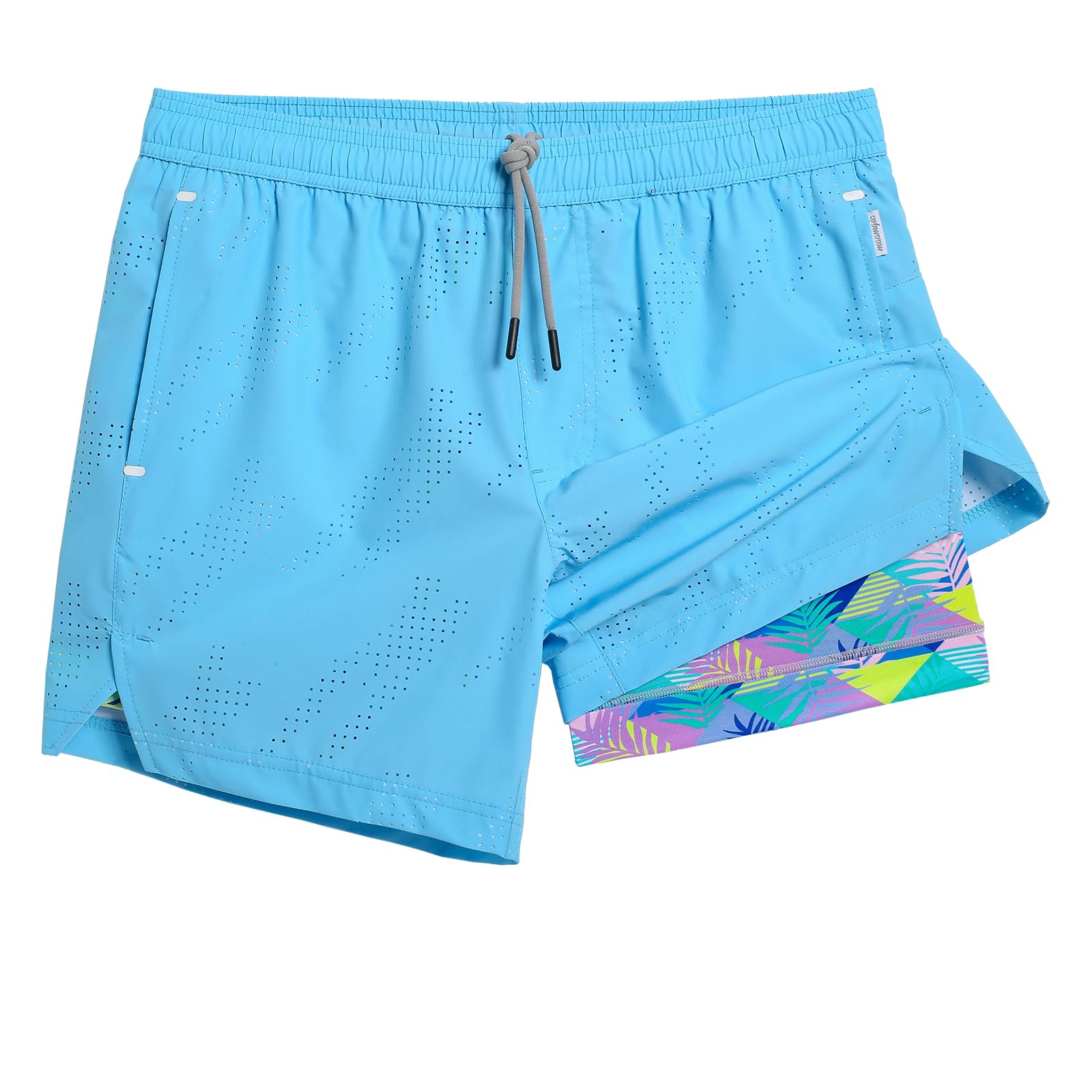 maamgic Men's Running Shorts 2-in-1