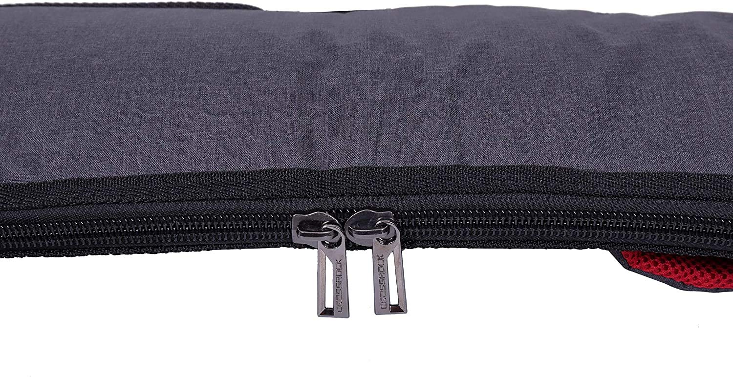 Crossrock Funda rígida de Fibra de Vidrio para Guitarra acústica
