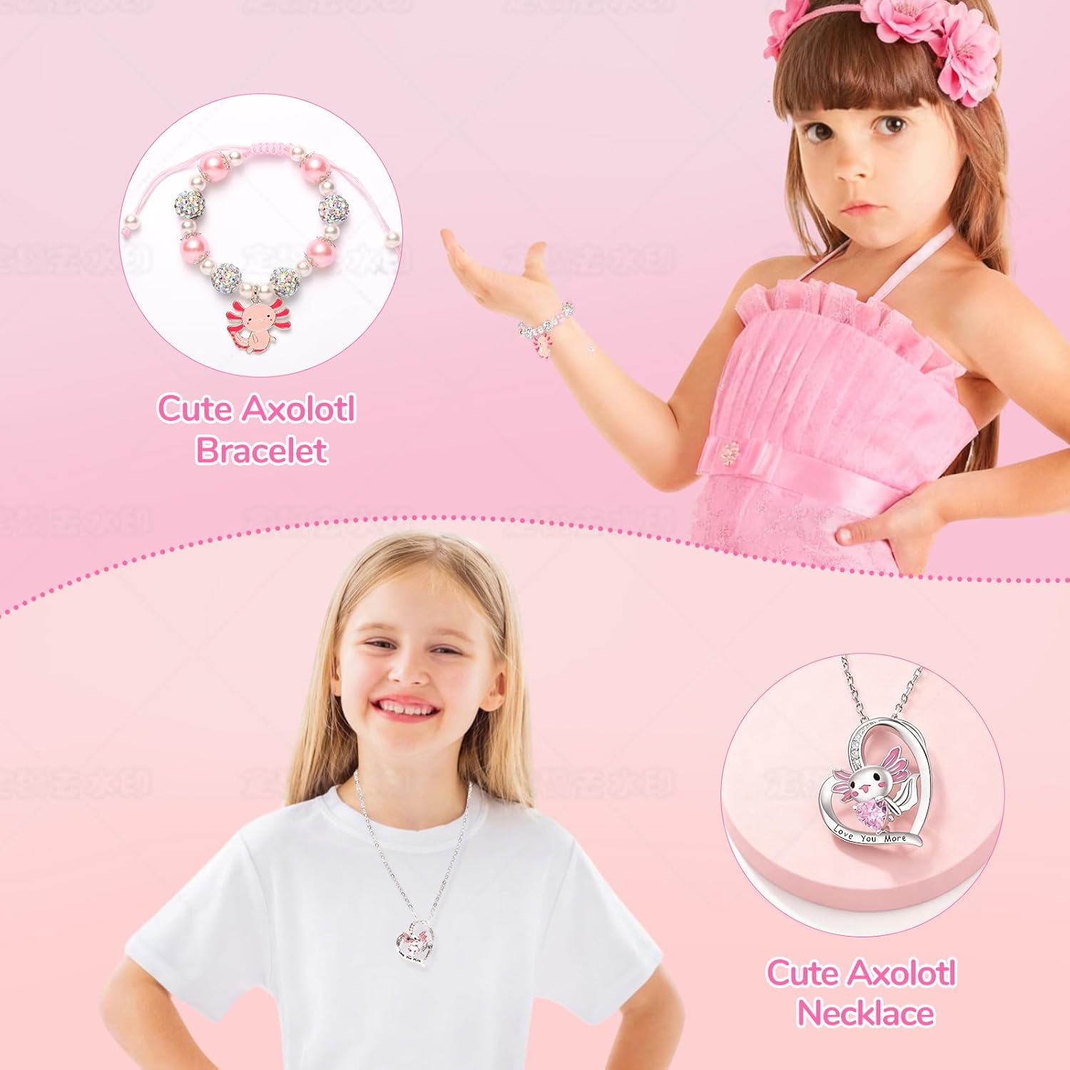 Axolotl Gift Set for Girls, Cute Axolotl-Themed Box with Secret Fluffy Diary, Axolotl Bag and More Axolotl Stuff, Axolotl Gifts Basket for Axolotl Lovers, Birthday Christmas Gifts for Girls - Image 4