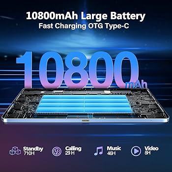 Amazon.com : DOOGEE T40 PRO 12 Inch Android 14 Tablet,2.4K