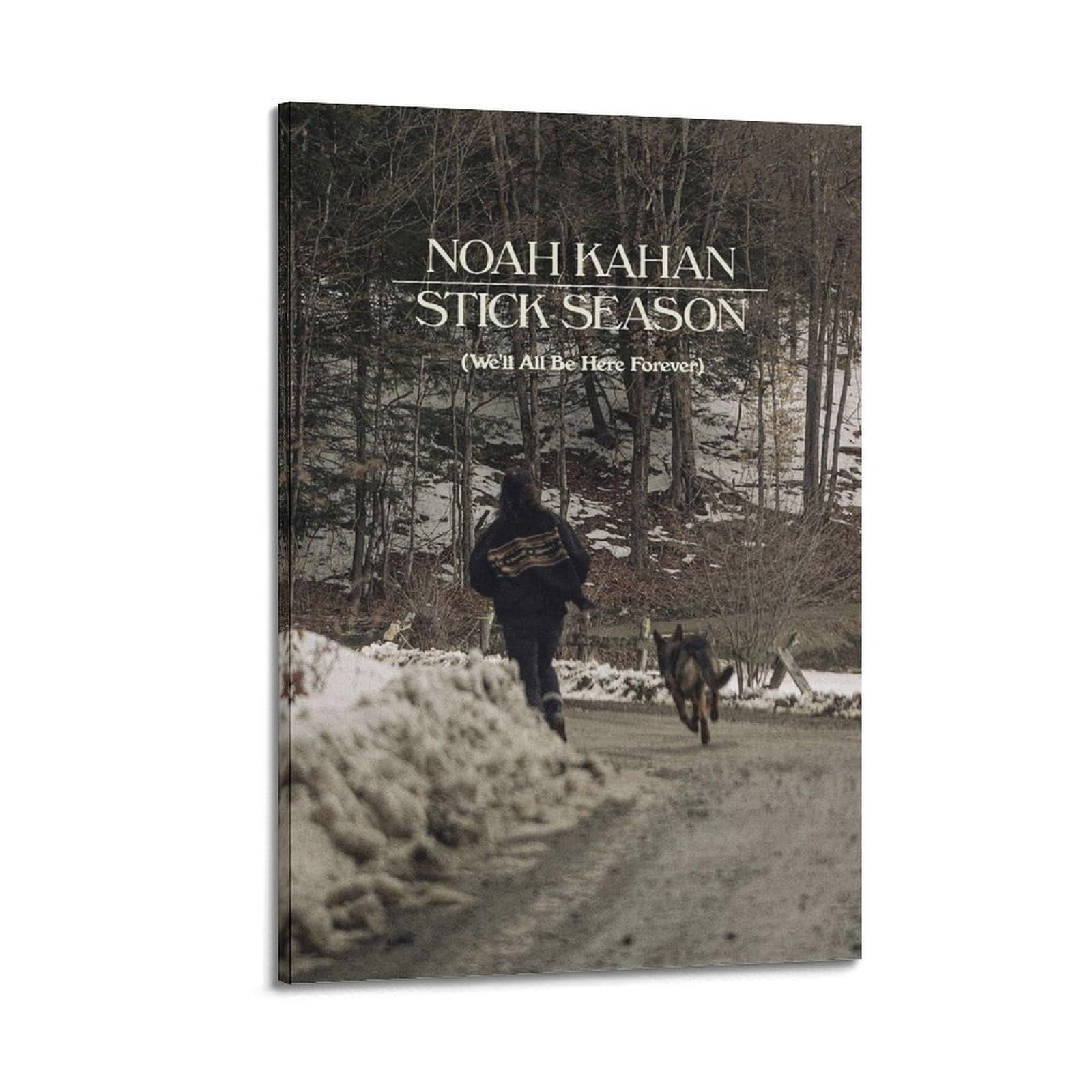 FDRPMHC Noah Poster Kahan Album Canvas Wall Art Decor Living Room Modern Family Bedroom 16x24inch(40x60cm) Frame-style