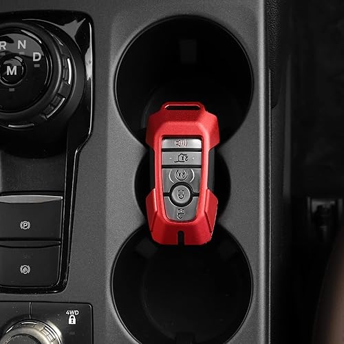 Miniatura 5 de Funda para llavero para Ford Bronco /Bronco Sport 2021-2024, para Ford F150 F-150 Raptor 2018-2024, funda protectora de llave de aleación de