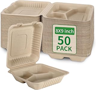 28 Food Business Ideas in the Philippines to Try 79 Aricsen 50 Pack 3 Compartment Compostable 8x9 Inch Takeout Lunch Box Con...