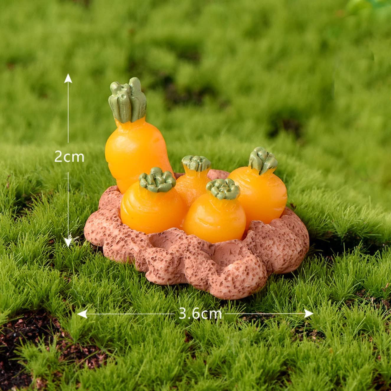 Amazon.co.jp: [KMBIGNK] ニンジンを食べるウサギ オブジェ Freesize 