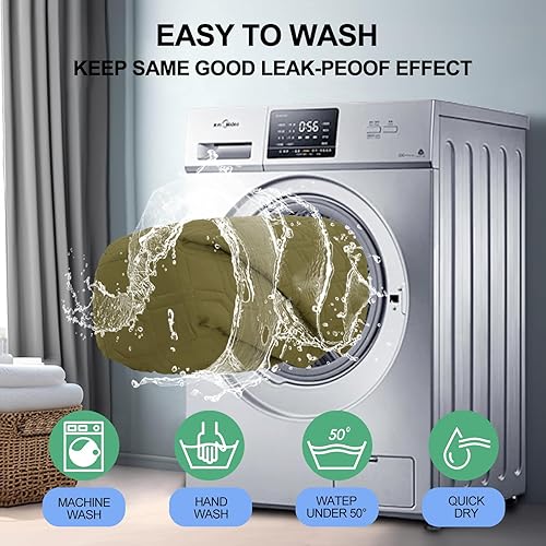 Miniatura 8 de Smiry Funda impermeable para cama de mascota, suave y lavable, para cama, sofá, reversible, perros pequeños, medianos, grandes, gatos, diseño