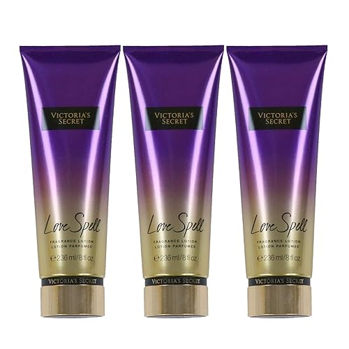 Victoria's Secret Loción de fragancia Love Spell Lote de 3