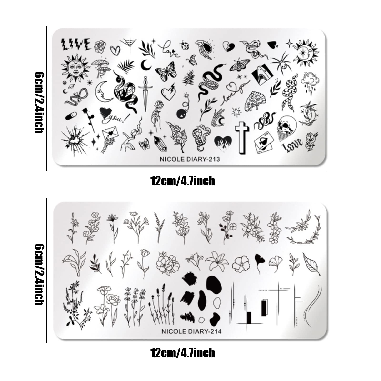 Nail Stamping Plates - Image 2