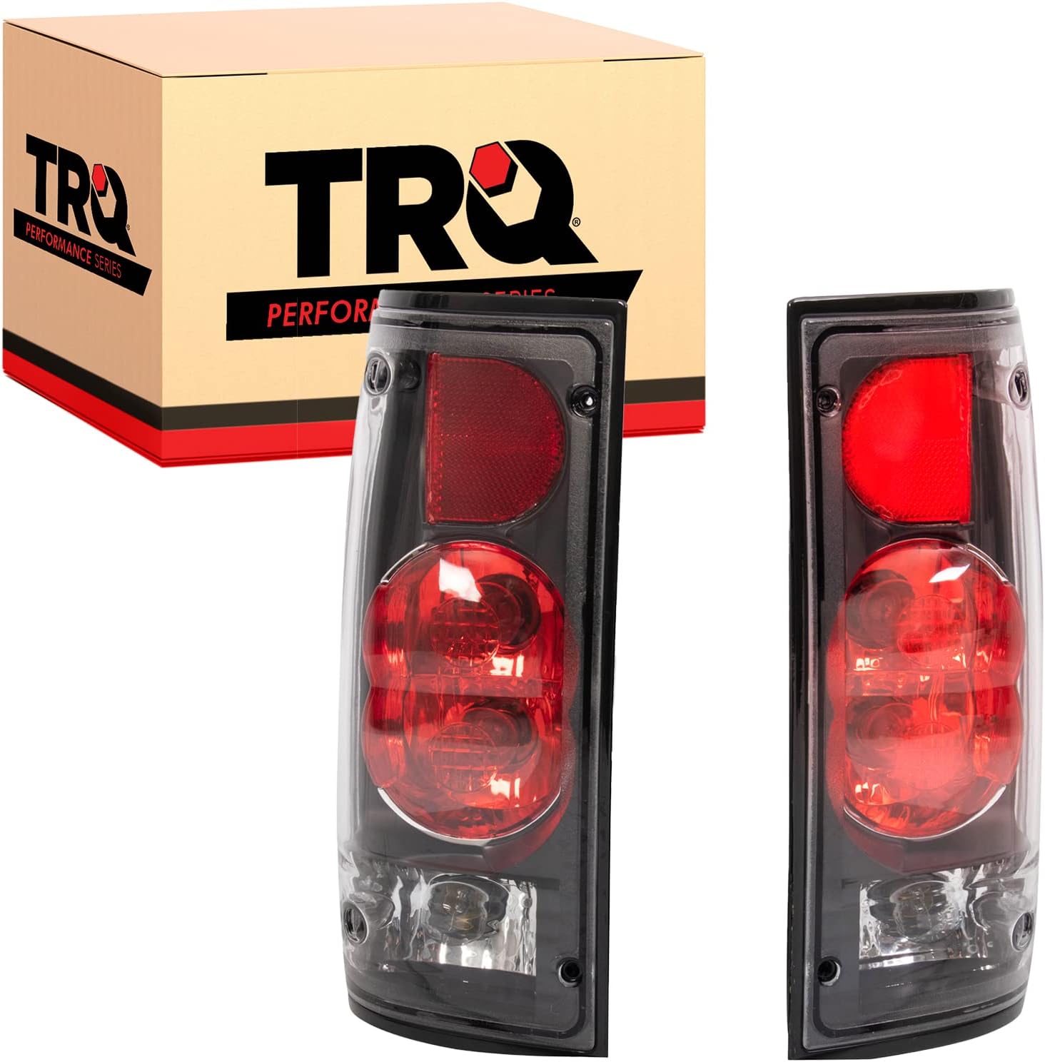 TRQ Performance Driver & Passenger Side Tail Light Set Fits 1989 1990 1991 1992 1993 1994 1995 Toyota Pickup