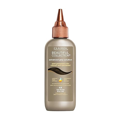 Miniatura 9 de Clairol Professional Beautiful Collection Advanced Gray Solutions, tinte semipermanente para el cabello con cobertura de canas para todas las