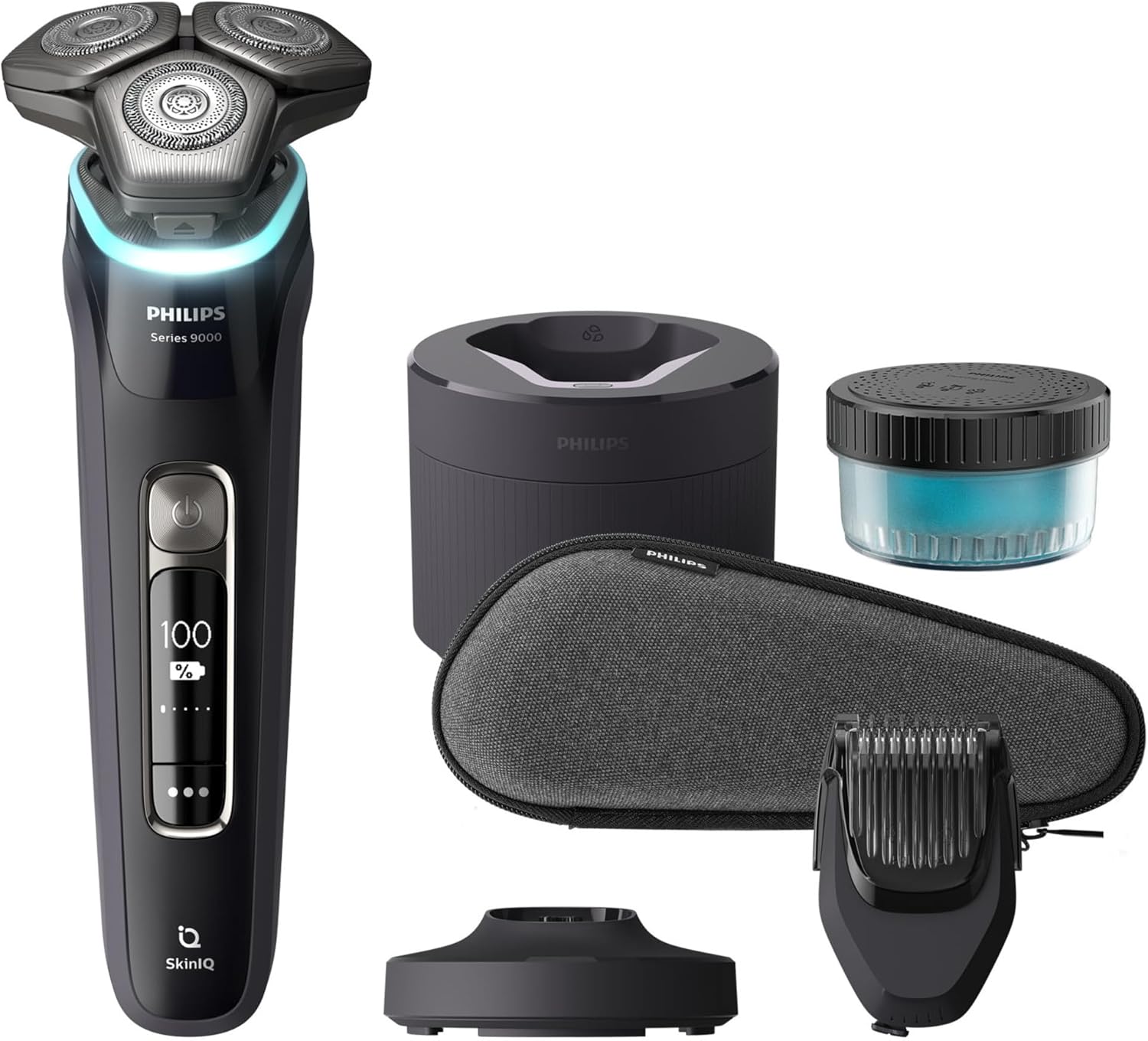 Philips Shaver Series 9000 and all included accessories