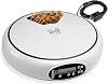 Arf Pets Automatic Pet Feeder, 5 Meal Food Dispenser for Dogs, Cats & Small Animals wProgrammable Timer, Dishwasher-Safe Tray Feeds Wet or Dry Food - Serves 4 Meals Per Day Adopter Included