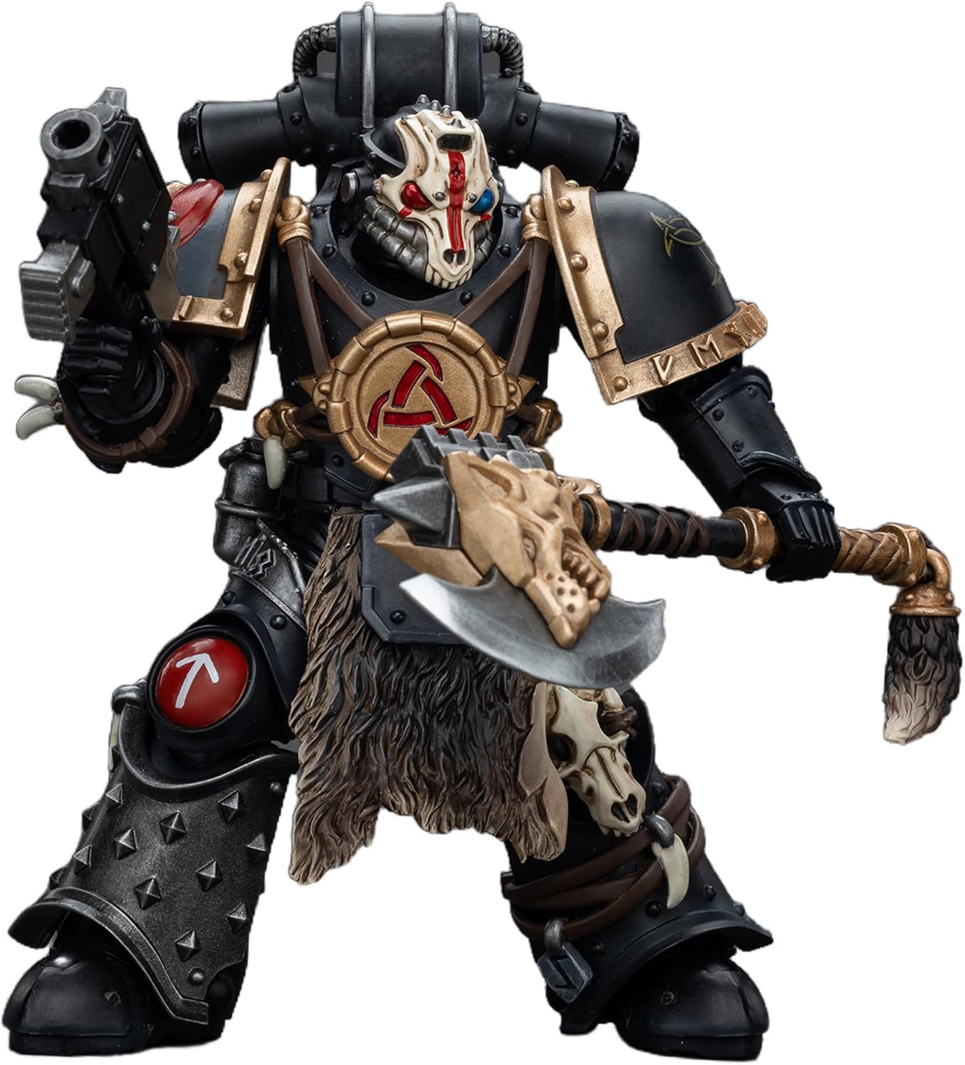JOYTOY 1/18 Action Figures - Warhammer The Horus Heresy Space Wolves Deathsworn Pack Deathsworn 1-5‘’,Classic Character,Collectible,Age 15 and Above