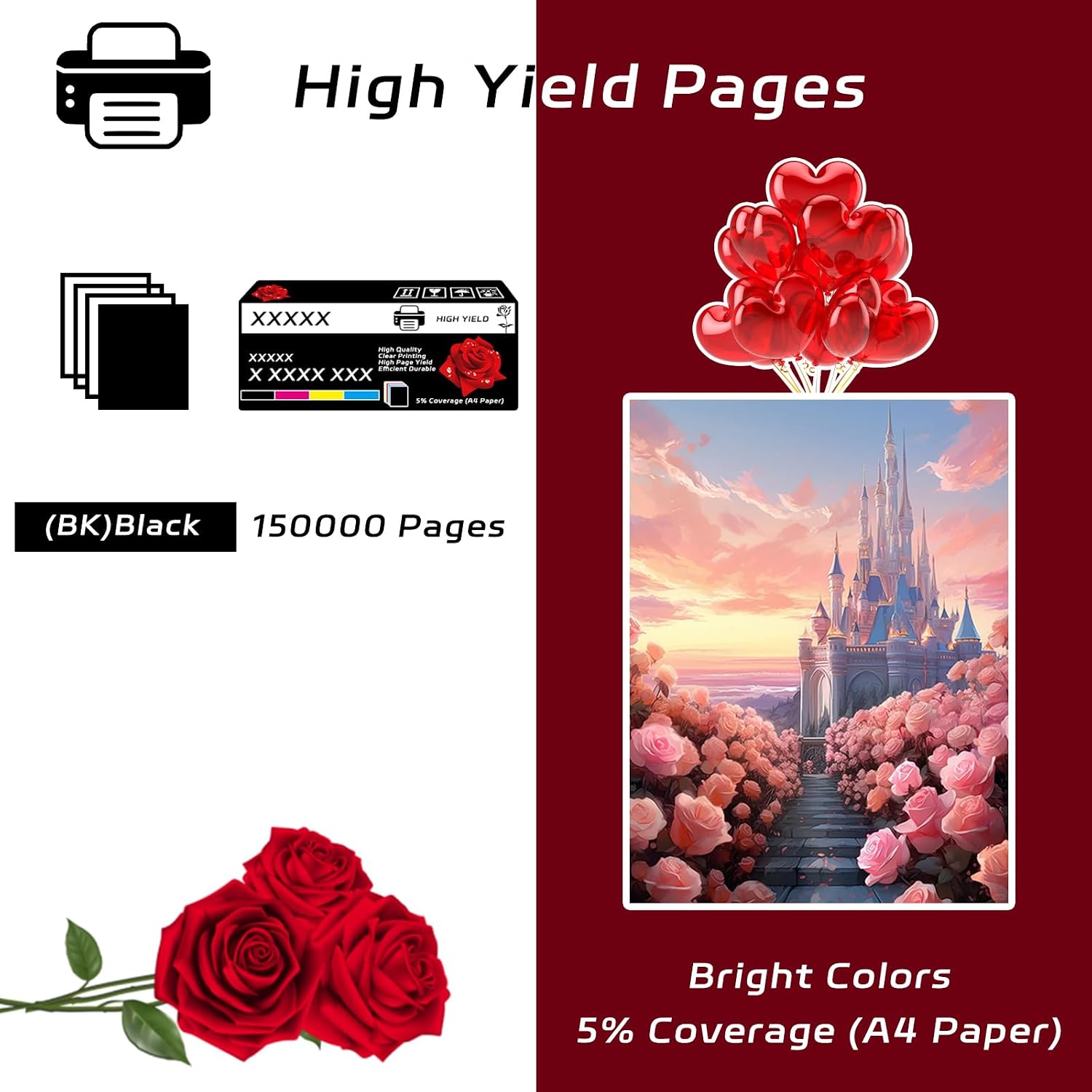 FS-4200DN Developer Unit Compatible for Kyocera ECOSYS M3860idn M3860idnf P3045dn P3050dn P3055dn P3060dn FS-2100DN FS-4100DN FS-4200DN Printers (1 Pack Black)