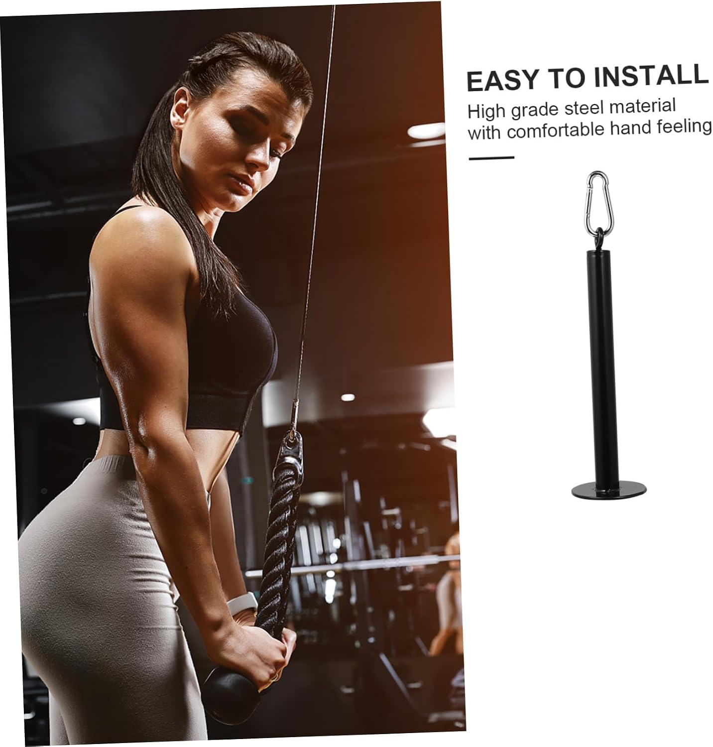 Abaodam 1Pc Barbell Slice Weight Tray Weight Holder for Arm and Strength Training Easy to Install Barbell Rack for Home Gym Workouts and Warm Ups