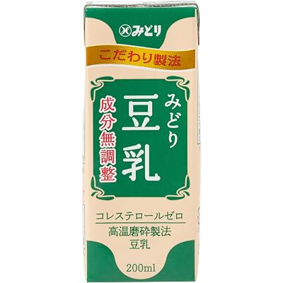 九州乳業 みどり豆乳 成分無調整 200ml×24本