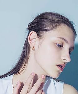 Amazon | (エテ) ete フープピアス 872058-059-060 FREE イエロー