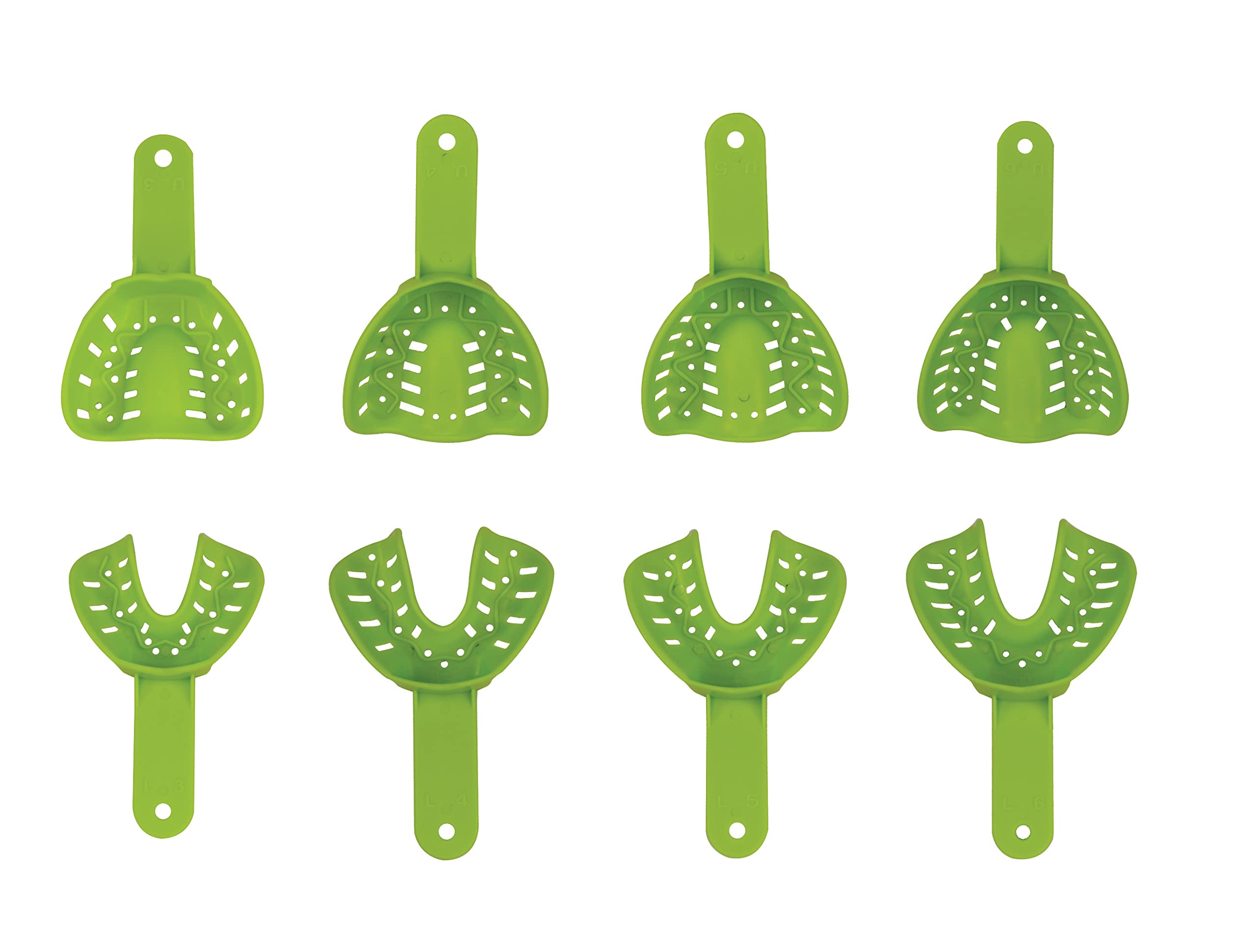 Dentosmile (8 Pcs) Orthodontic Autoclavable Tracking Spacer Plastic Perforated Dental Impression Trays Green (Made in India) (Set of 1) (B0BL7BWQXZ) Amazon Price History, Amazon Price Tracker