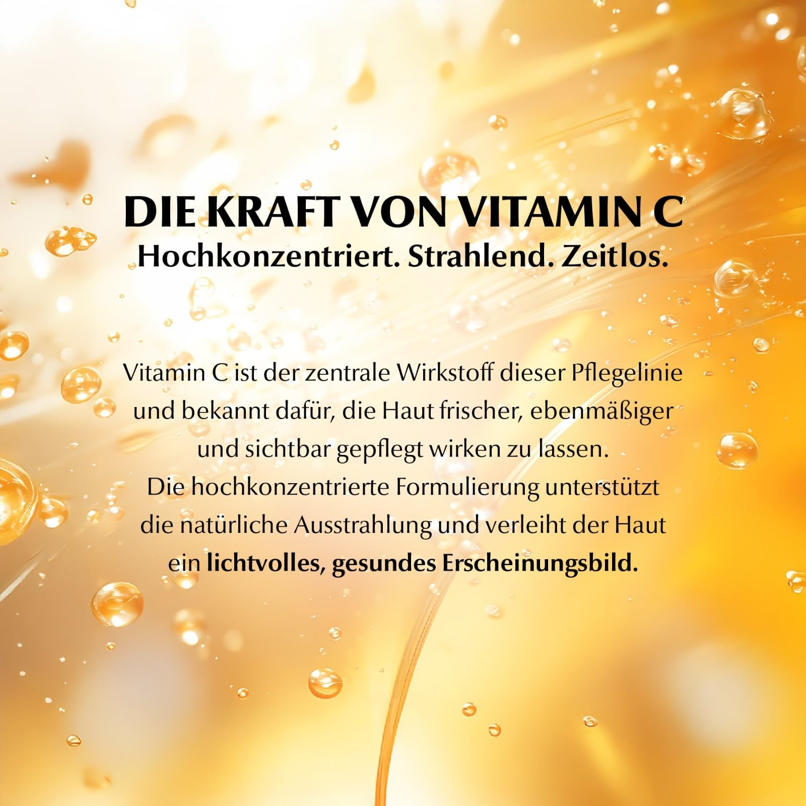 Vitamin C Gesichtspflege Set 5-teilig - Anti-Falten Hautpflege mit Serum, Tagescreme, Nachtcreme, Reinigungsgel, Toner + SPF 50 Sonnenschutz - Anti-Aging, Hautpflege, Skincare Set, Geschenkset Damen