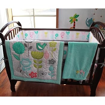 sunflower baby crib bedding