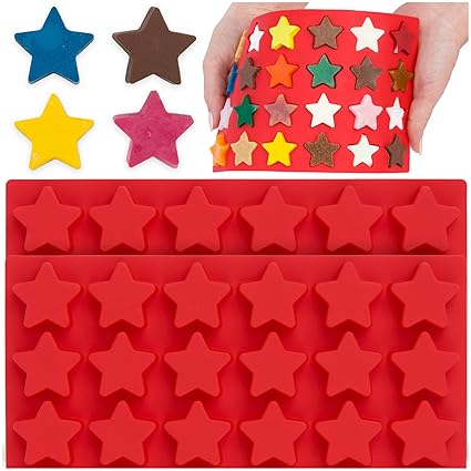 2 Pack Mini Mold Star