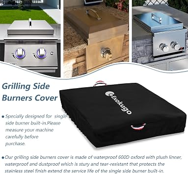 Covers for Bull Outdoor Products 60008 Stainless Steel Single Side Burner