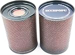 Gun Safe Dehumidifier 200g - Silica Gel Desiccant Canister, Moisture Absorber for Gun Cabinets & Safes, Protect 80 Cubic Feet, Black, Aluminum Shell