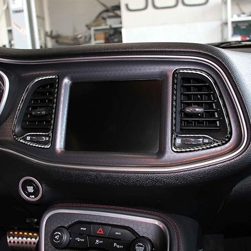 Miniatura 8 de BRMYL Panel de cambio de engranajes para Dodge Challenger Accessories 2015 2016 2017 2018 2019 2020 2021 2022 2023