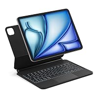Inateck Custodia Tastiera iPad Air 11" M4 2026/M3/M2,Supporto Flottante