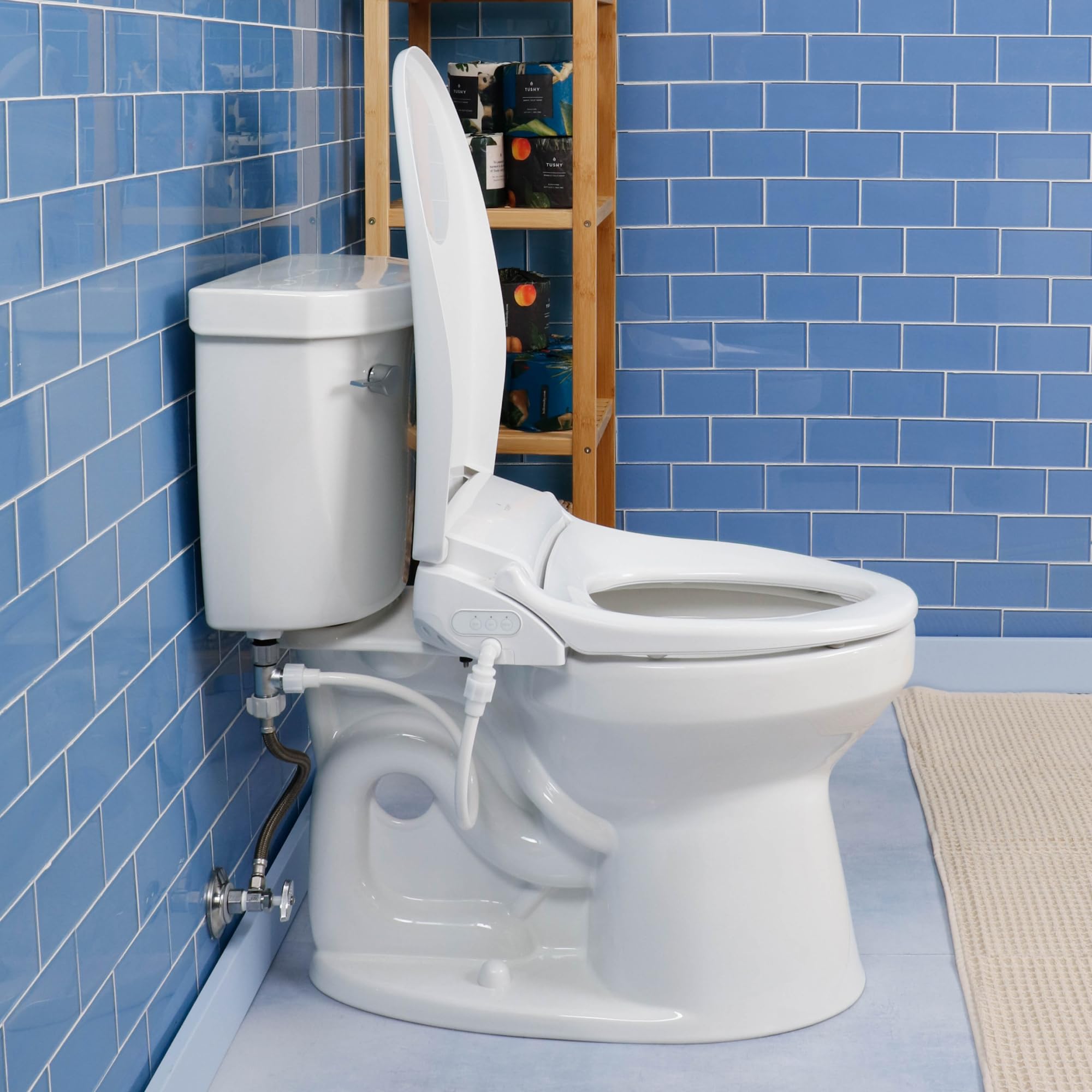 TUSHY Ace Elongated Electric Bidet Toilet & Heated Seat