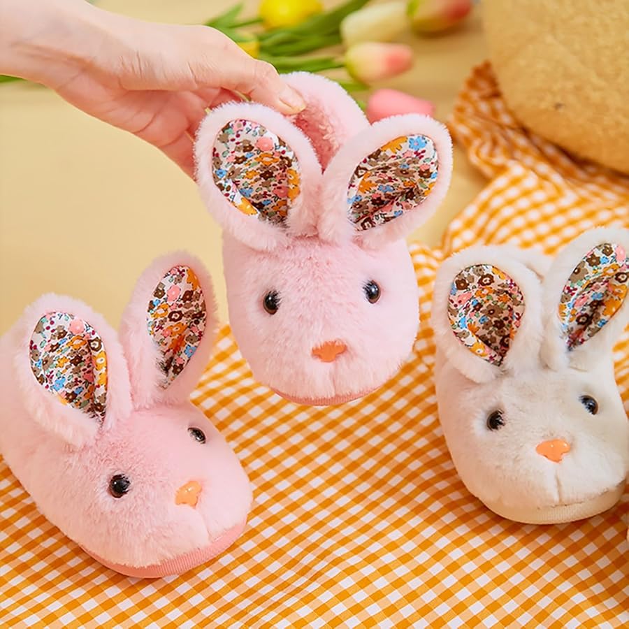 A2Z 4 Kids Womens Kids Leuke 3D Koe Slippers Zachte Pluche