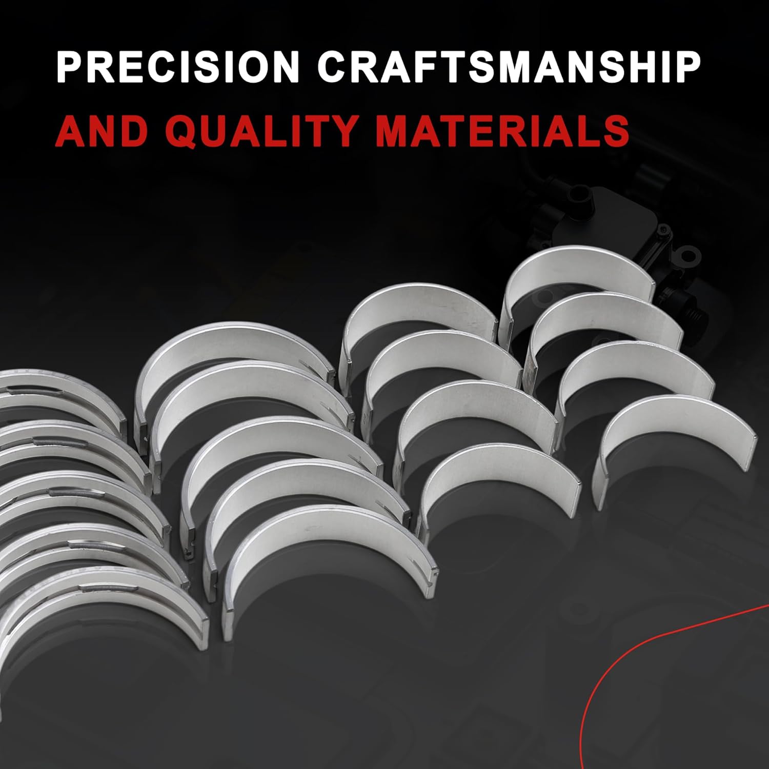 06H105701C 06H105701E Crankshaft & Connecting Rod Bearings Kit Compatible with VW Golf Jetta Passat Tiguan CC Audi A3 A4 A5 A6 A8 Q3 Q5 TT S3 S4 S5 S6 S8 2.0T