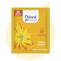 Odonil Gel Pocket - Citrus Bloom - 10g | Infused with Essential Oils | Germ Protection | Lasts Up to 30 days | Air Fresh
