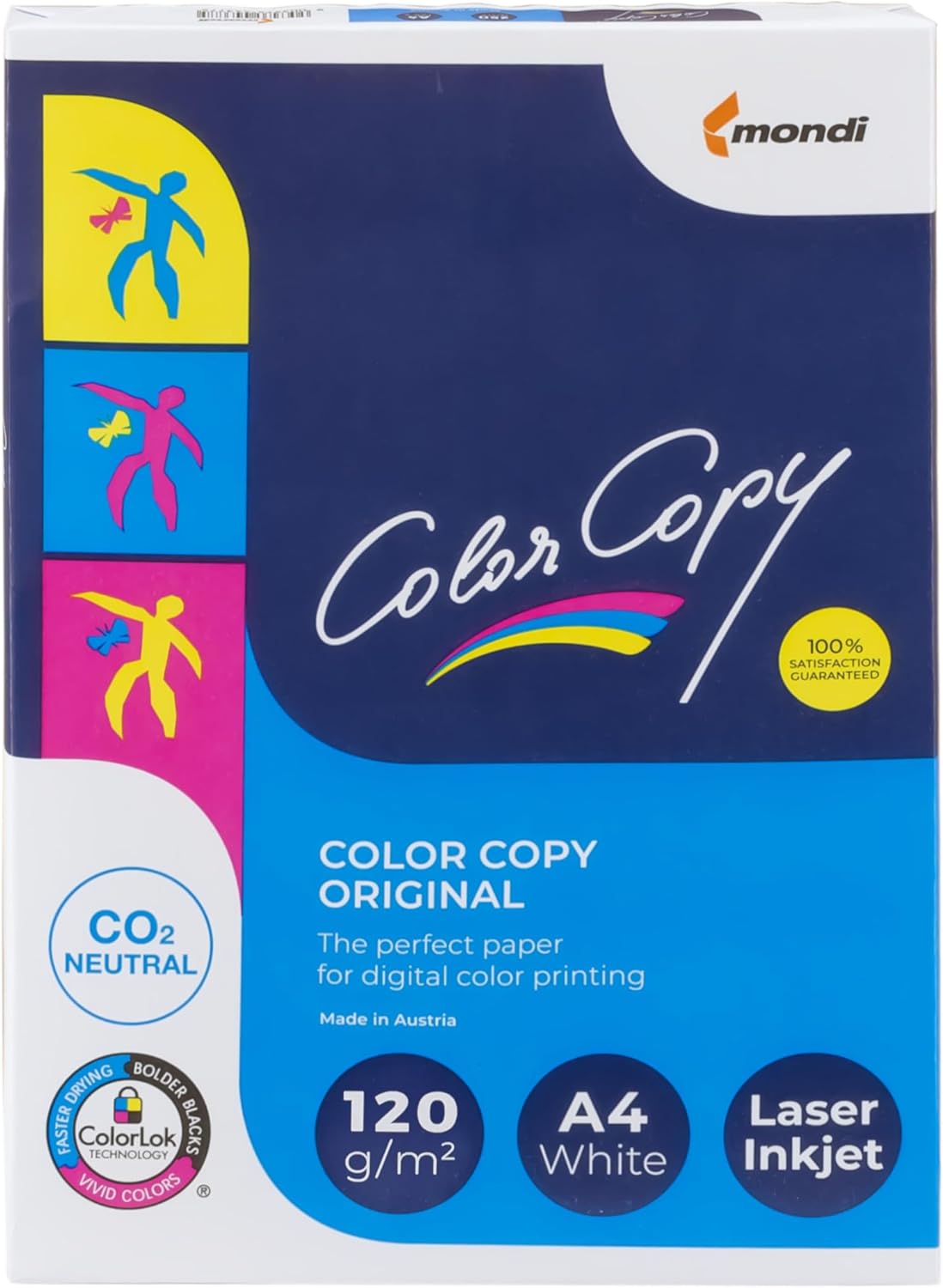 Carta A4 Spessa 250 G/m² - 125 Fogli Per Stampante, Fotocopie E Ufficio, Non Trapassa Il Colore - Foto 7