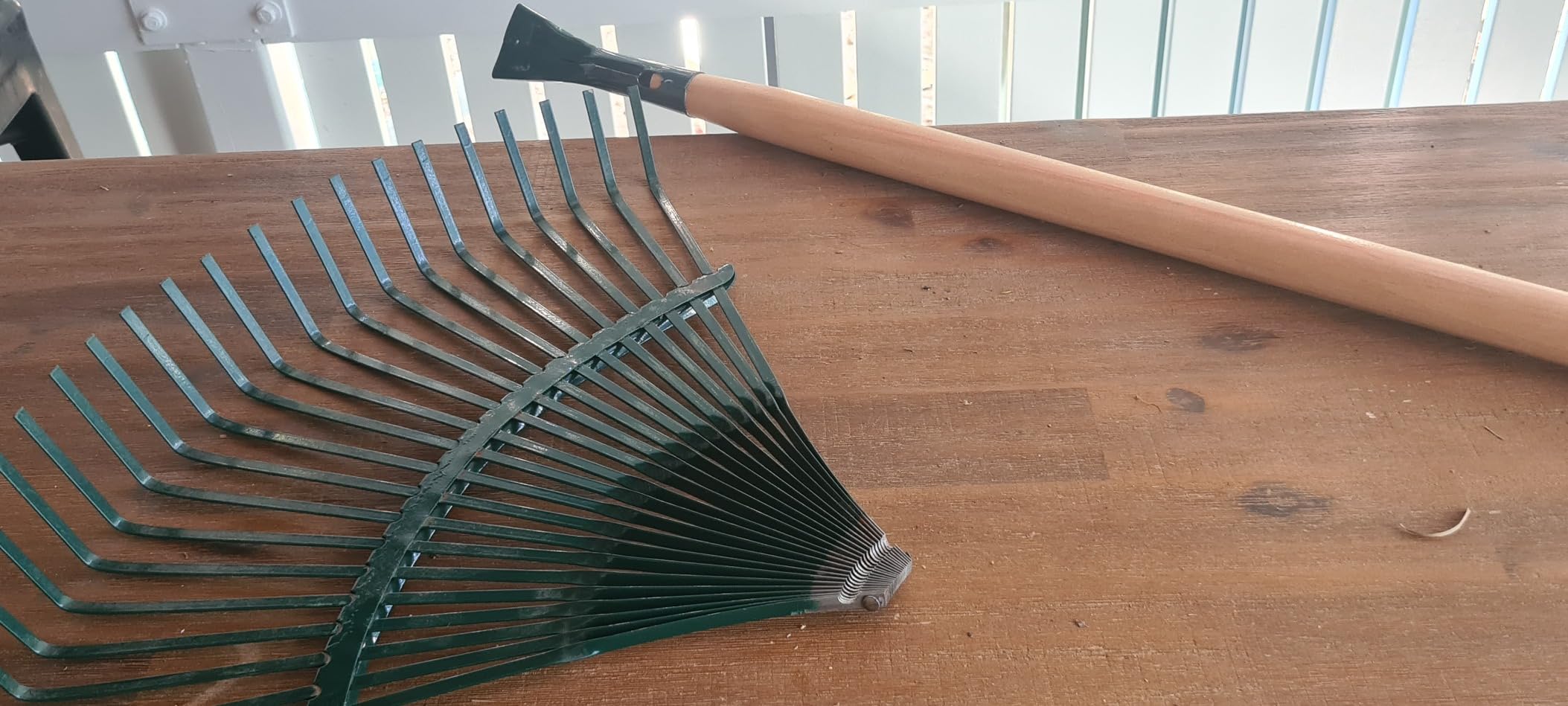 Uandhome Rake for Leaves, Rakes for Lawns Heavy Duty Hoe Lawns Leaf ...