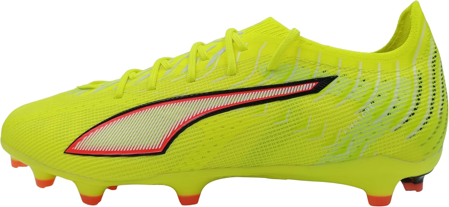 Puma Unisex Ultra 6 Pro Fg/Ag Football Boots, Yellow Alert Puma Black Bright Red Lime Squeeze, 10