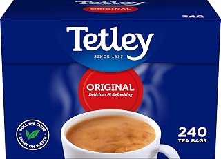Original Black Tea Bags - Full Flavoured British Brew - Perfect for Breakfast or Anytime - Rainforest Alliance Certified - 240 Teabags (1 Pack)