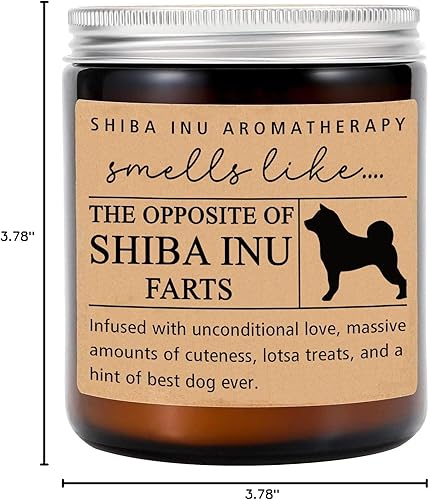 Miniatura 5 de HTDesigns Regalo Shiba Inu  Vela Shiba Inu  Shiba Inu Mom  Regalo Shiba  Regalo para dueño de Shiba Inu  Regalos para perros  Vela de pedo de perro