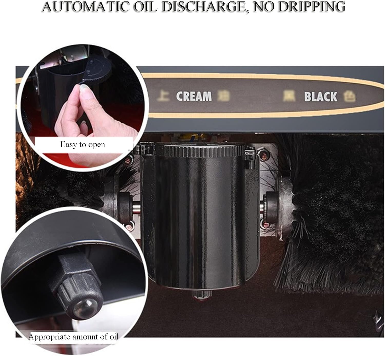 Shoe Polisher Electric Shoe Polisher, Automatic Induction Multi-Brush Polisher with Shoe C Shoes (Color: Style 1) (Style 1) (Style 1)