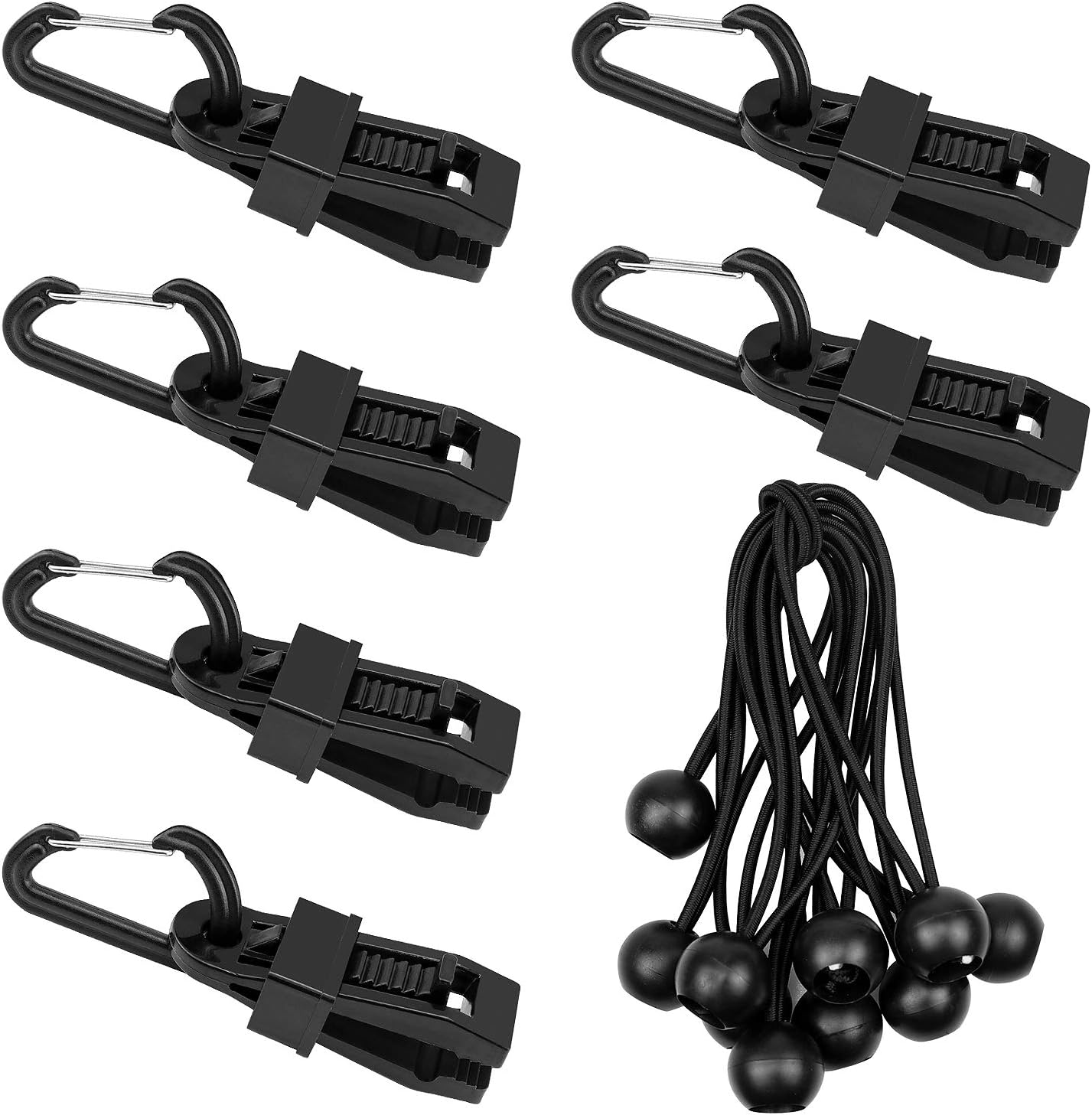 Zerodis Pince Crocodile 10 Pièces Kit De Pinces Pour Auvent De Camping