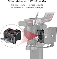 Vista 6 de SmallRig NATO Clamp Accessory Mount for DJI RS 5 / RS 4 Mini/RS 2 / RSC 2 / RS 3 / RS 3 Pro/RS 3 mini/RS 4 / RS 4 Pro Gimbal - 3025