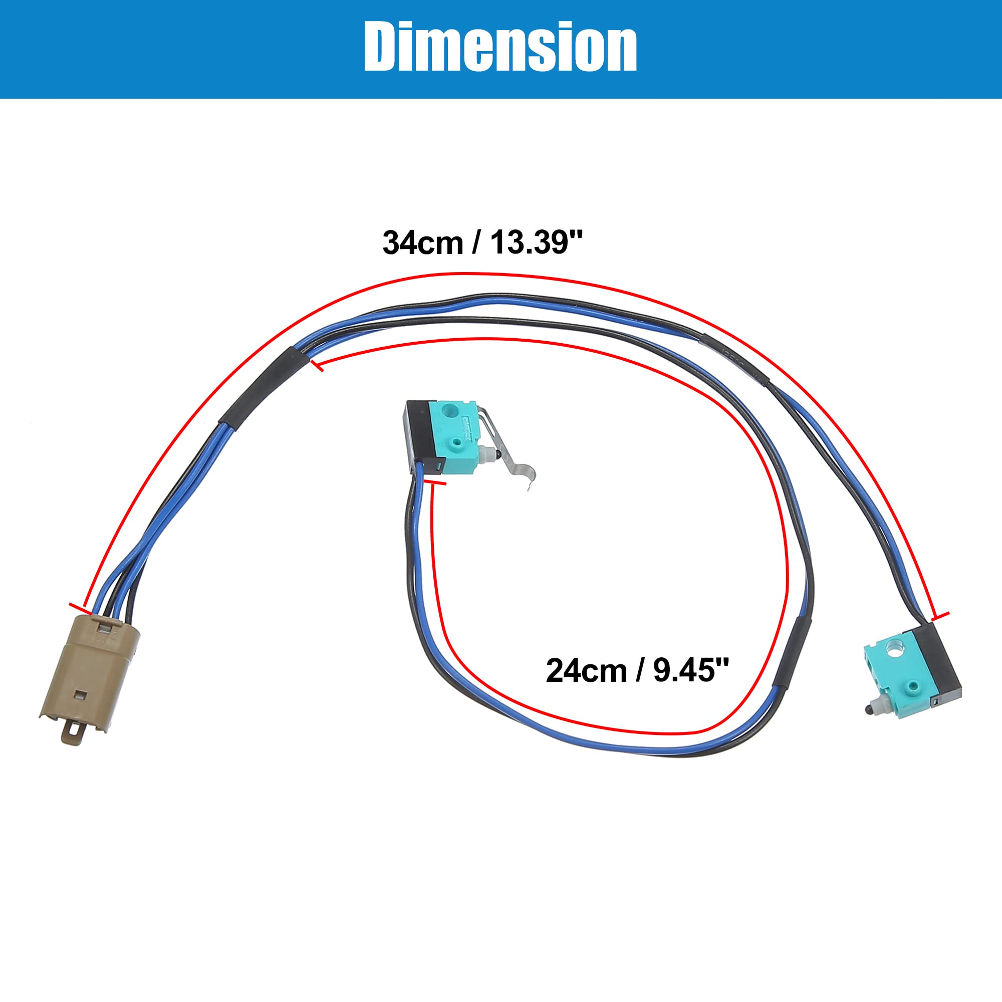 X AUTOHAUX 1 Juego Mango Actualizar Kit Reparación 1016009-00-B para Tesla Modelo S