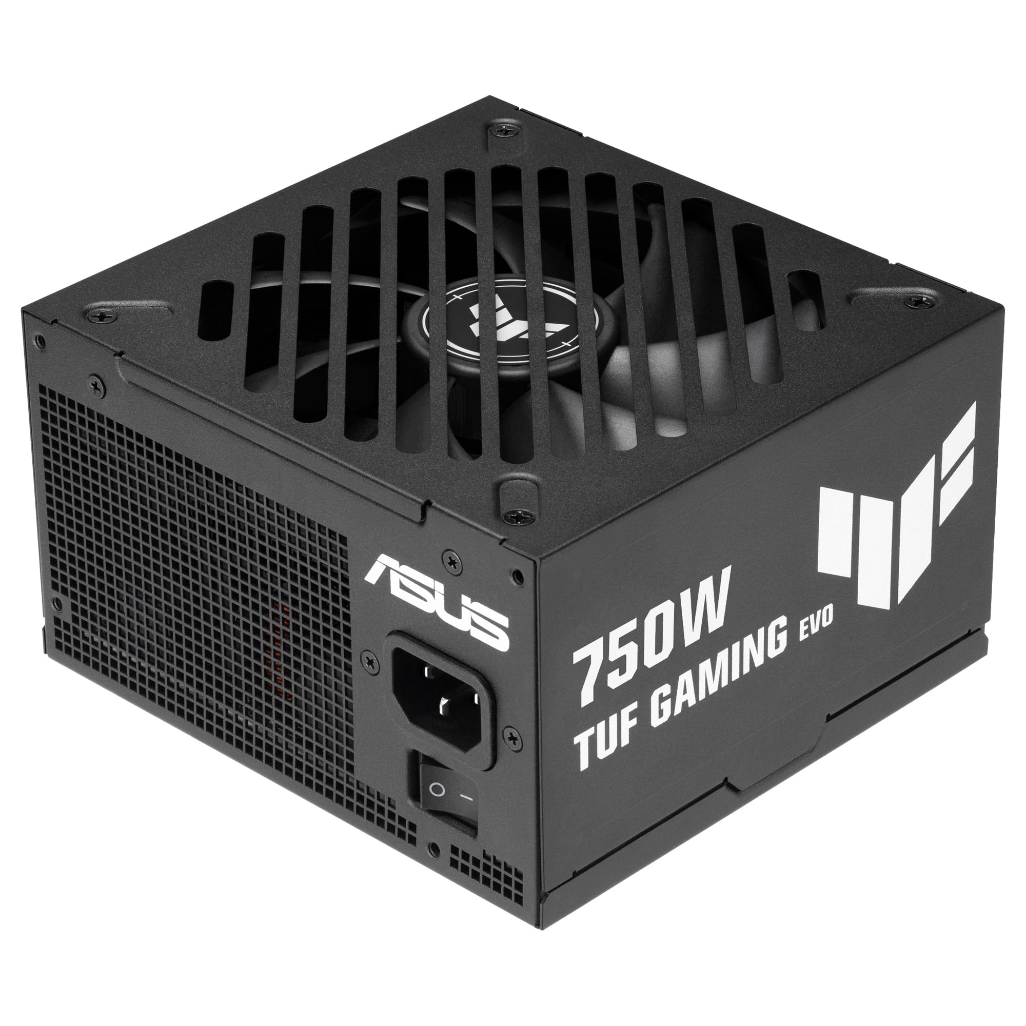 ASUS TUF Gaming 750W Gold EVO - Fuente de alimentación Modular (certificación 80 Plus y Cybenetics Gold, ATX 3.1, PCIe 5.1, Cable 12V-2x6, 8 años de Cobertura, componentes de Grado Militar)